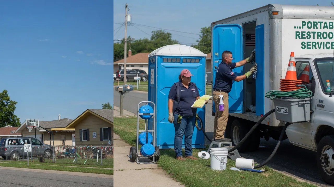 Porta Potty Rental in Bennington, IN near me